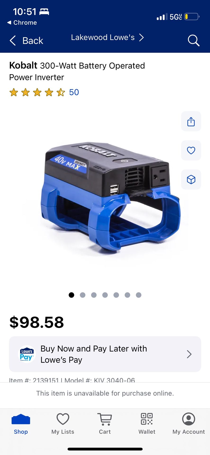 300w Power Inverter Kobalt