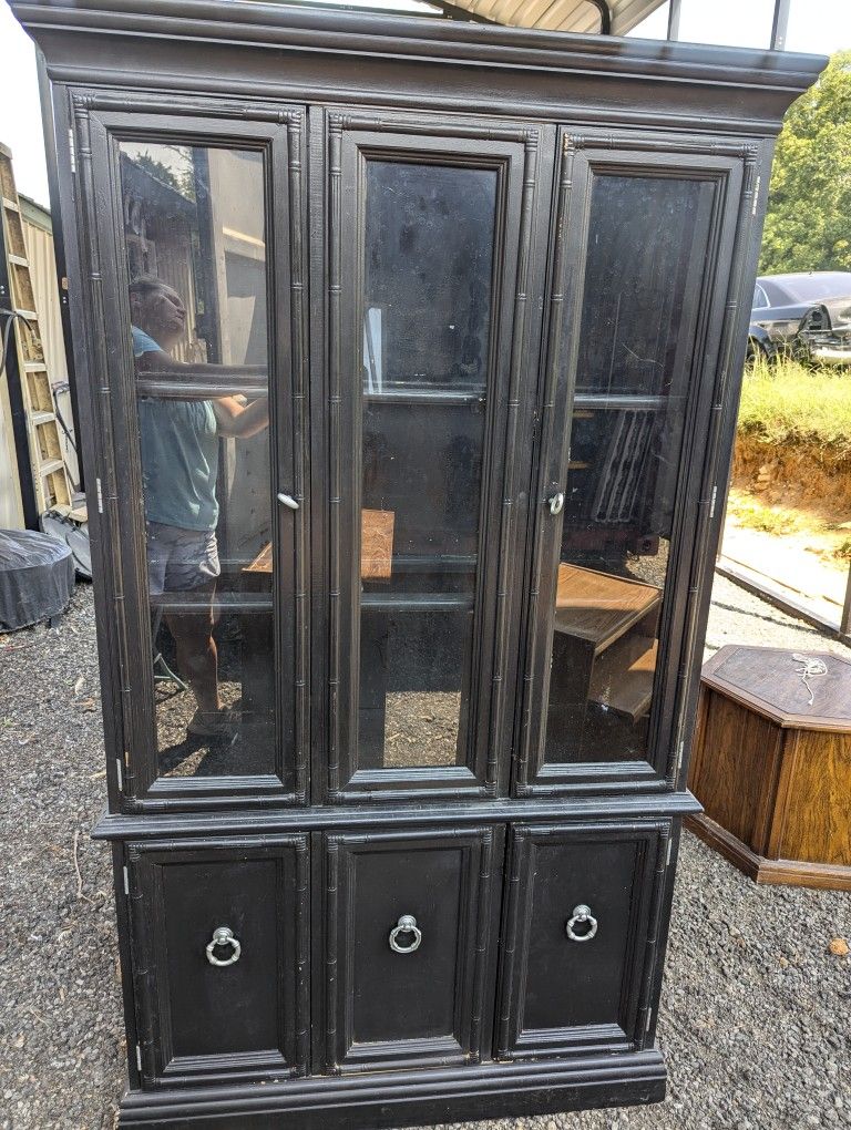 Solid Wood Hutch 