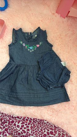 Denim Dress, Baby Girl 18 months