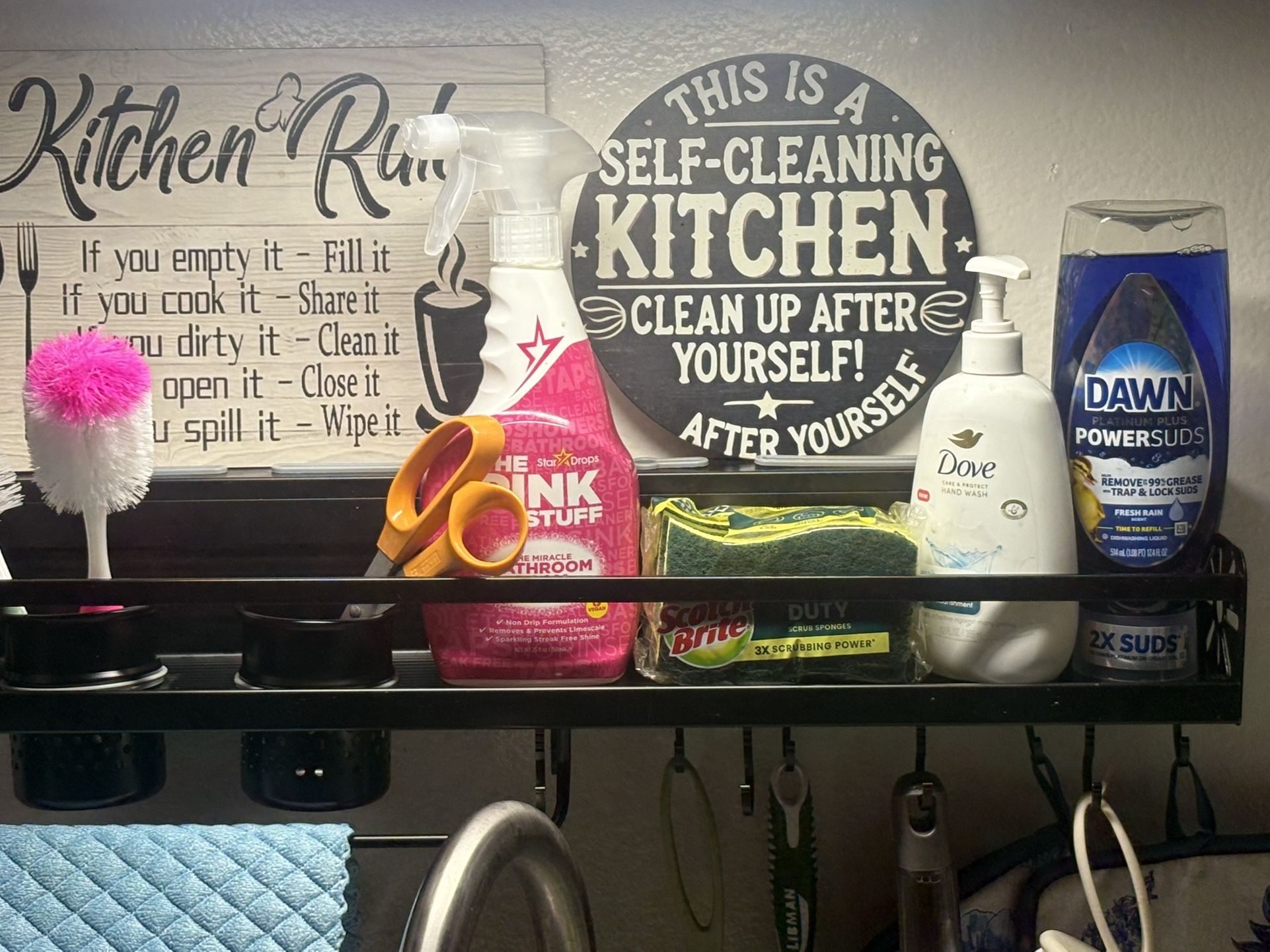 Wall Mounted Spice/Kitchen Utensil Rack