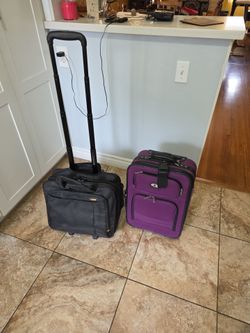 New tote and suitcase
