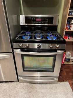Estufa LG Stainless Steel 5 Quemadores