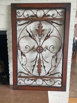 Metal wall art. 25 1/2” x 39 1/2” pick up in Tigard.
