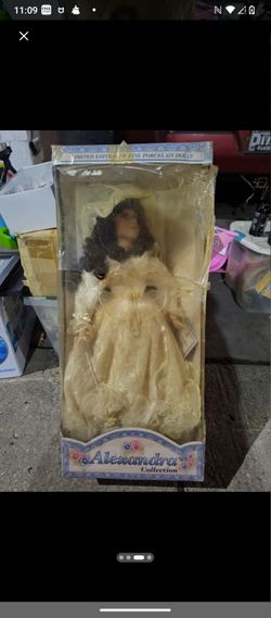 Antique Porcelain Doll From The Alexandra Collection