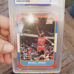 ***#GOLDPRINT!***CLASSIC VINTAGE JORDAN !A1  PSA GRADED 10 ! #OFFICAL #AUTHENTIC! 