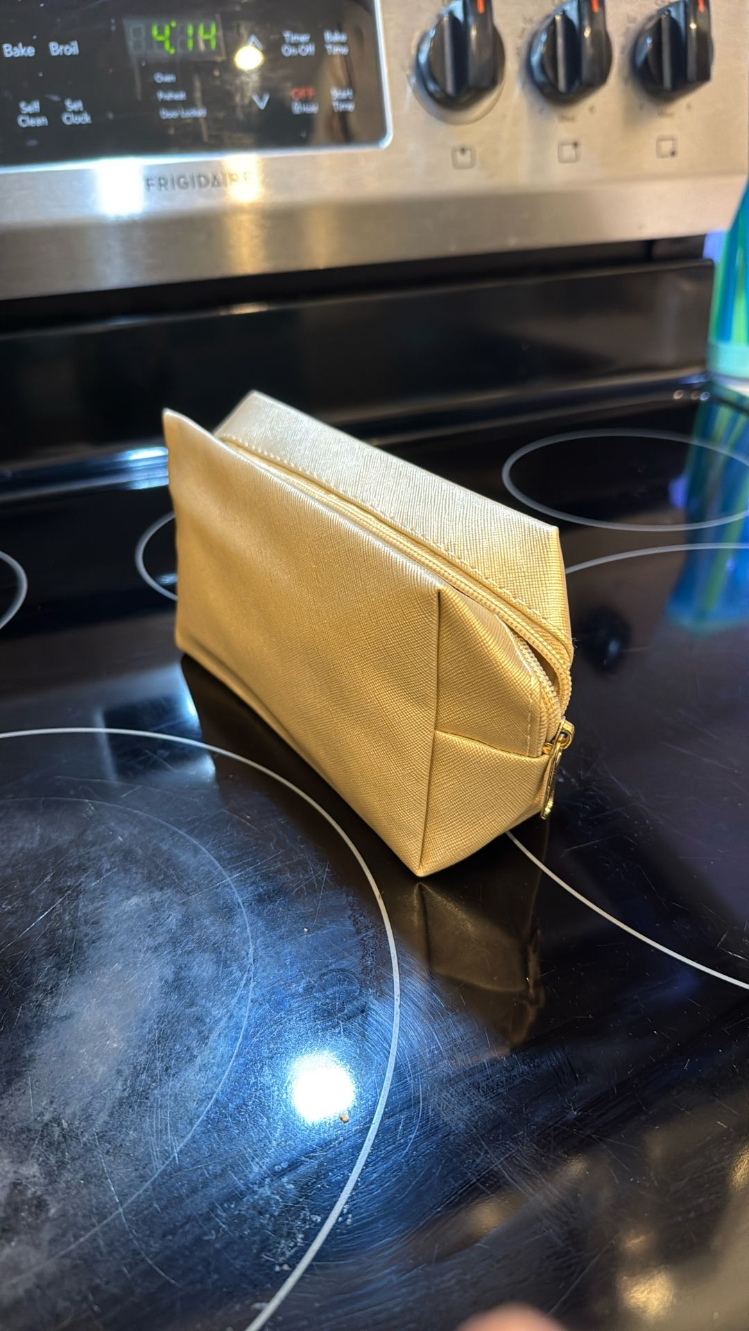 Gold Make Up Bag