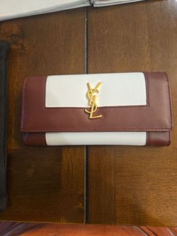 YSL Cassandre flap pouch wallet