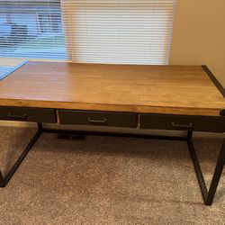 Solid Wood Desk $200.00 OBO