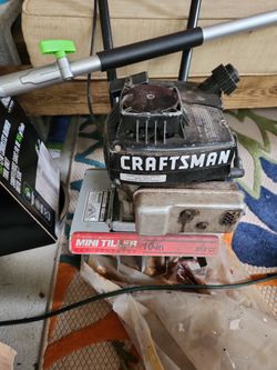 Mighty Little Gas Craftsman Mini tiller