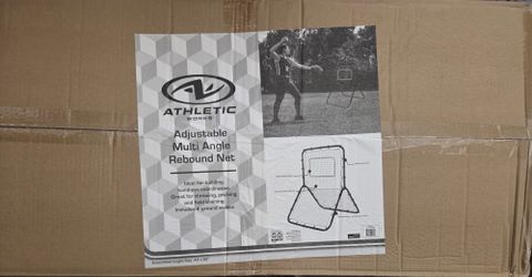 Rebound Net Athletic Works Adjustable Multi Angle New In Box