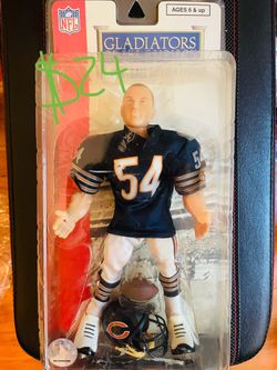 Rare 2007 Brian Urlacher Gladiators Of The Gridiron Action Figure Chicago Bears