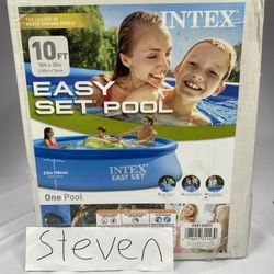 Intex 10’ X 30” Easy Set Swimming Pool