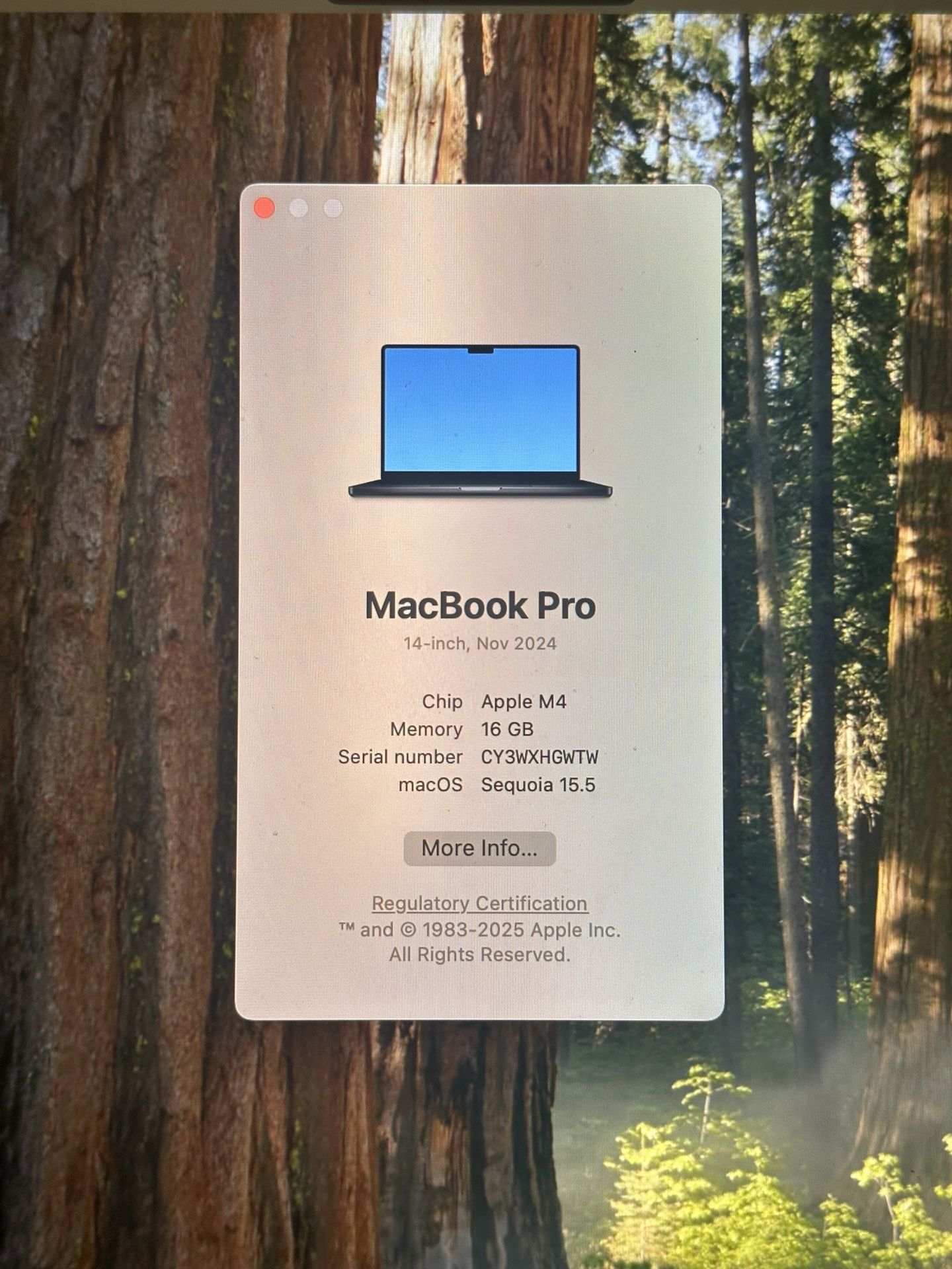 Macbook pro M4