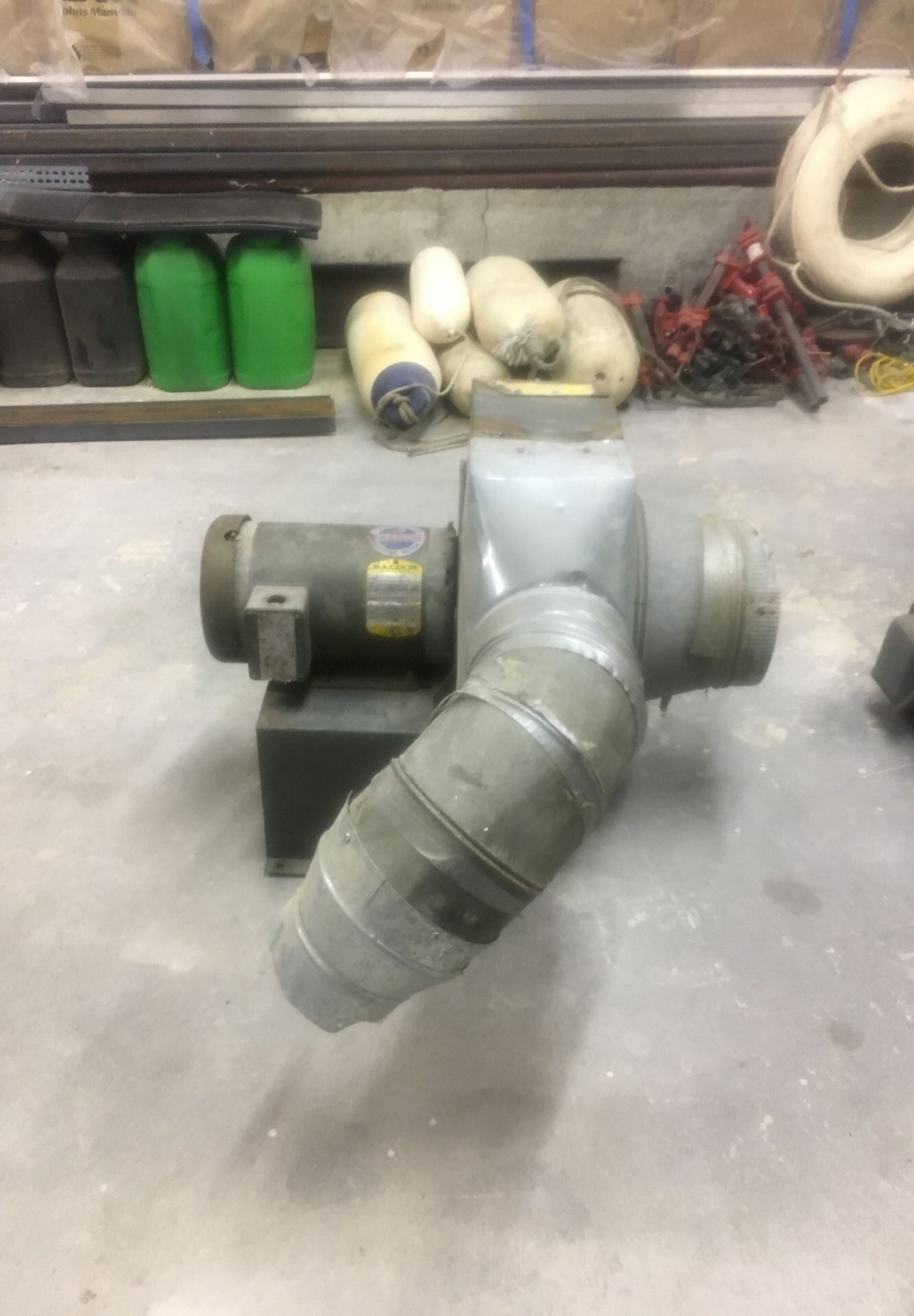 Industrial sawdust blower $150