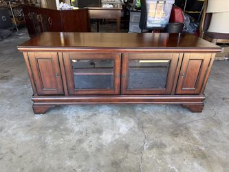 Solid Wood TV Stand / Entertainment Center – 60” Wide