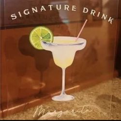 Signature Drink Sign 