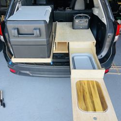 Camping Car Outdoor Kitchen