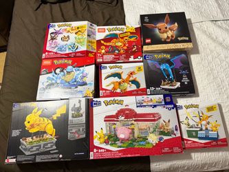 Pokemon mega blocks Legos