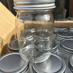 20 Glass jars New 