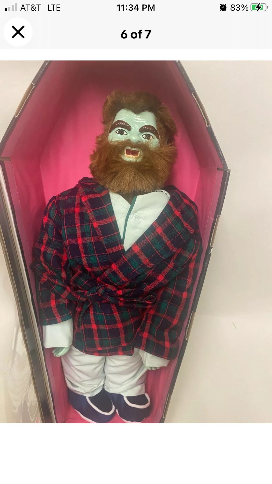 Munsters Woof woof Doll