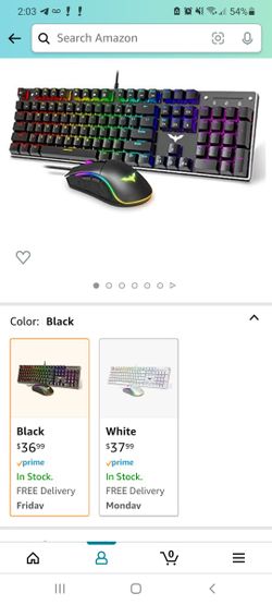 Gaming Keyboard And Mouse 