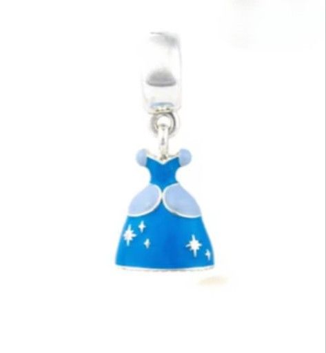 NEW Cinderella Dress Dangle Charm. Bundle to save on shipping costs! Please check out my other charms & other numerous items listed. From a clean a