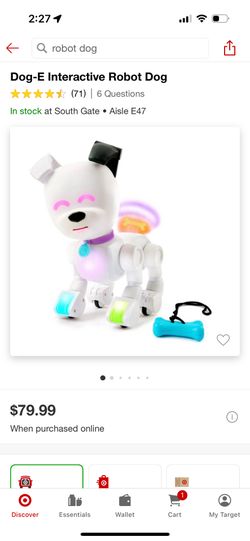 Dog-E  Robot Dog