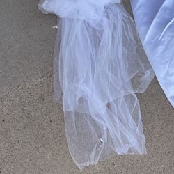 Veil & Tail for Wedding Dress