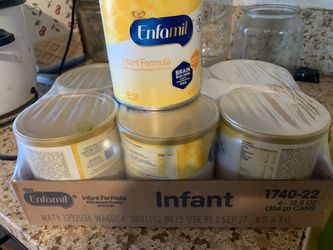 8 Cans Of Enfamil