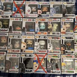 Various Funko Pops 