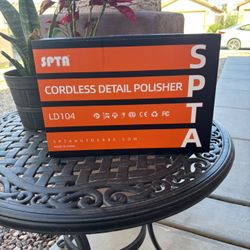  SPTA Mini pulidora inalámbrica, multipulidora inalámbrica de 12 V