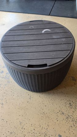 Keter Circa 37 gallon outdoor deck box - graphite