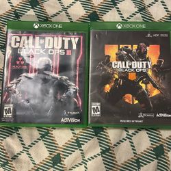 Call Of Duty Black Ops 3&4 Xbox One Game