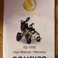 Auto Folding Powered Wheel Chair