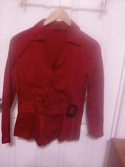 Red dress jacket