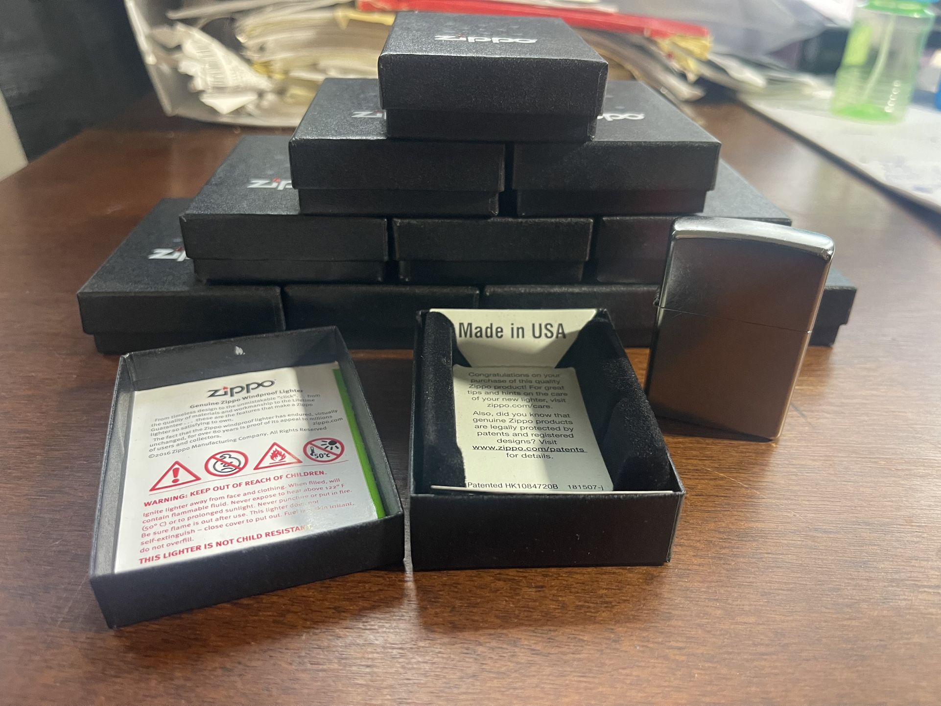 207 Unsealed Silver Zippo