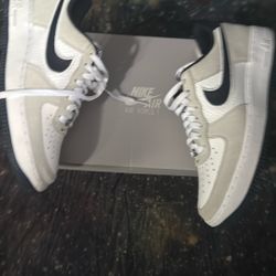 Air Force 1s White And Gray Brand New
