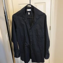 Van Huessen Grey Dress Shirt