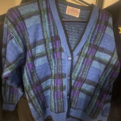 Pendleton Wool Cardigan Sweater Womens Size Large Petite