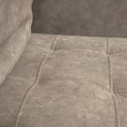 Sectional Suede Grey 