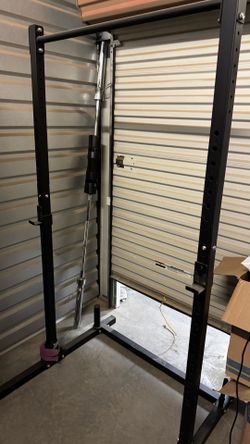 Barbell Multi-Functional Power and Squat Rack with Bar