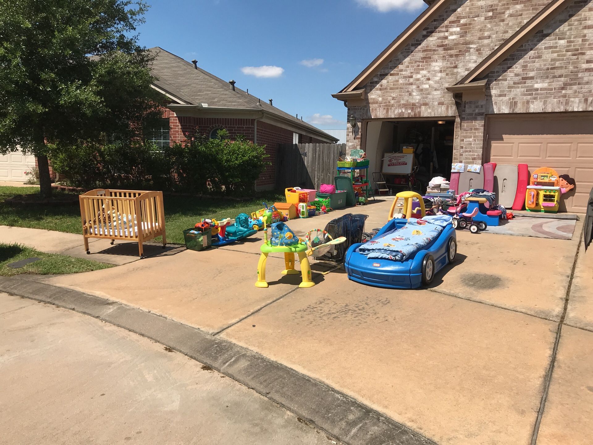 GARAGE SALE today