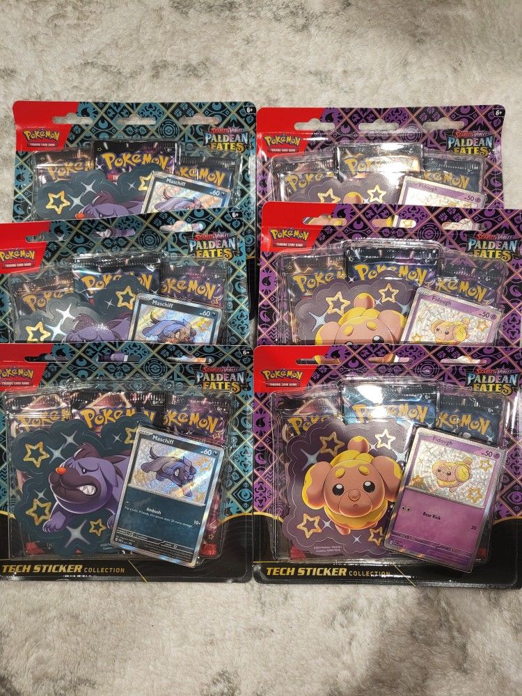 Pokemon Paldean Fates Sticker Sets
