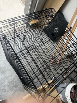 Large dog crate