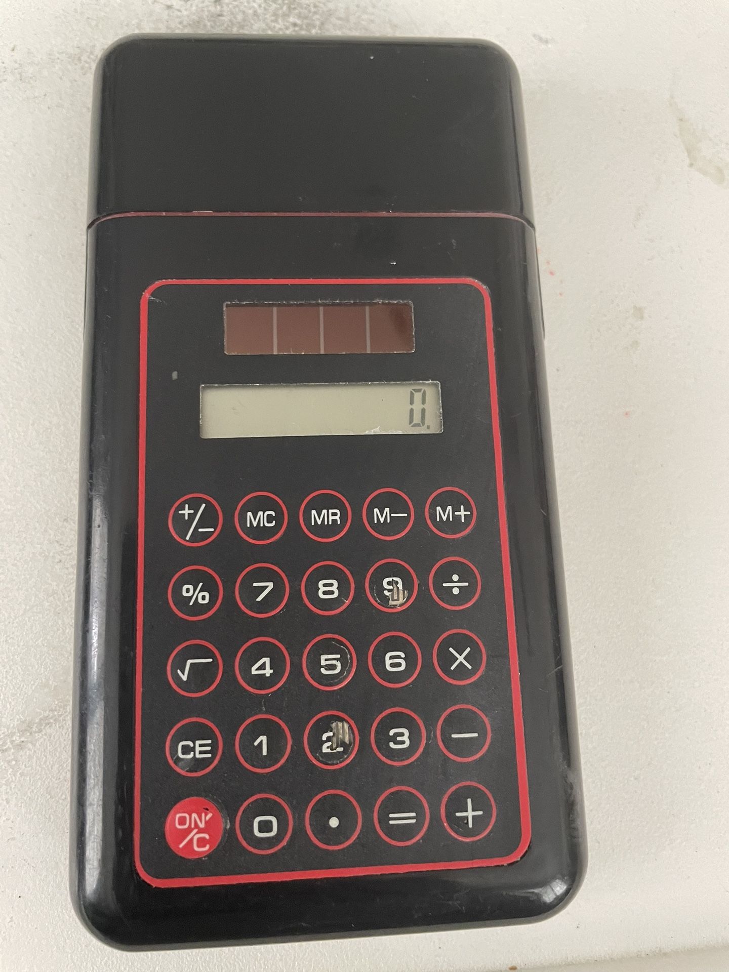 Solar Powered Calculator