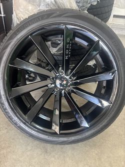 22” Inch Rims And Tires 