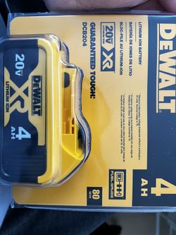 Dewalt Battery and Charger 