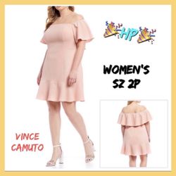 NWT Womens Designer Vince Camuto Dress Sz:2P