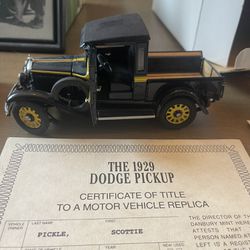 1929 dodge pick up replica