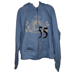 Disneyland 55th Anniversary Crest Hoodie XL Sweatshirt Zip 2010 Y2K NWOT